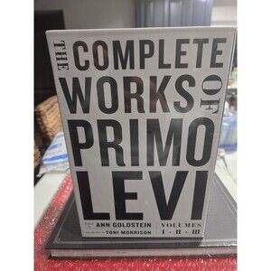 The Complete Works of Primo Levi Box Set Hardcover BRAND NEW!